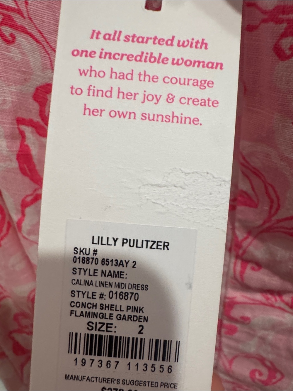 Lilly Pulitzer Women's Dresses Lilly Pulitzer Calina Linen Midi Dress - Picture 4 of 4